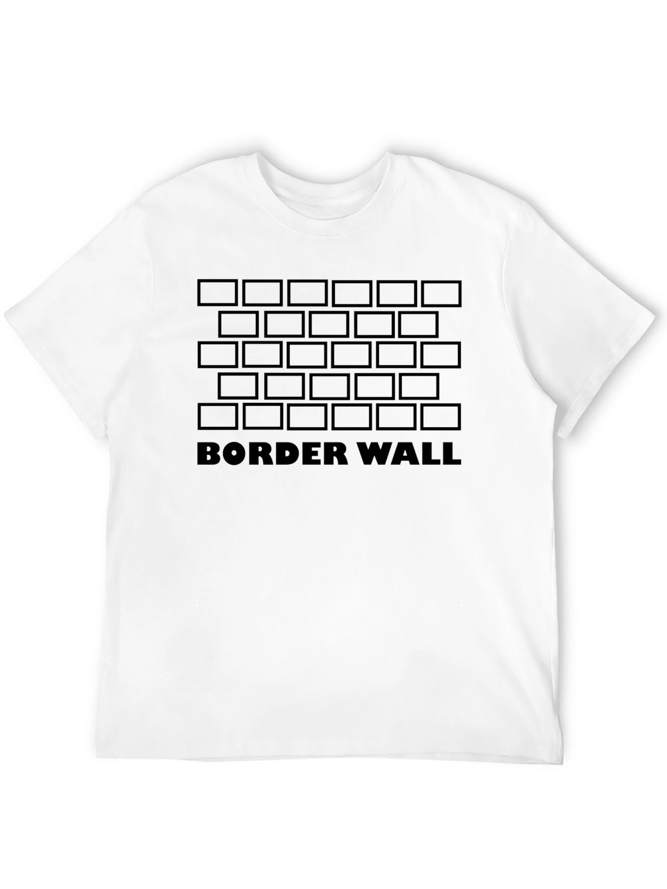 Border Wall Graphic T-Shirt - Bold Statement Tee