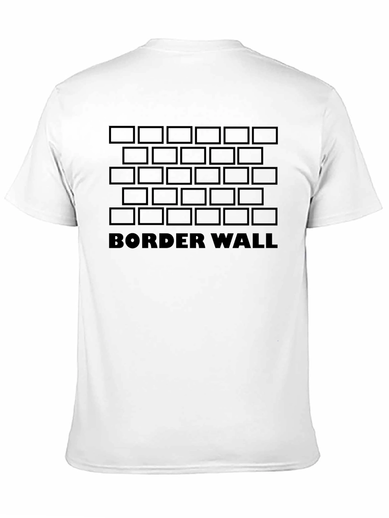 Border Wall Graphic T-Shirt - Bold Statement Tee