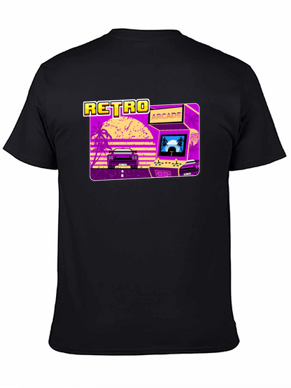 Retro Arcade Car Graphic T-Shirt