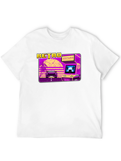 Retro Arcade Car Graphic T-Shirt