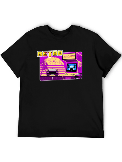 Retro Arcade Car Graphic T-Shirt
