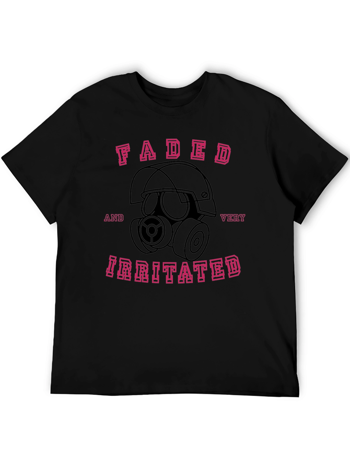 Faded and Irritated Graphic T-Shirt