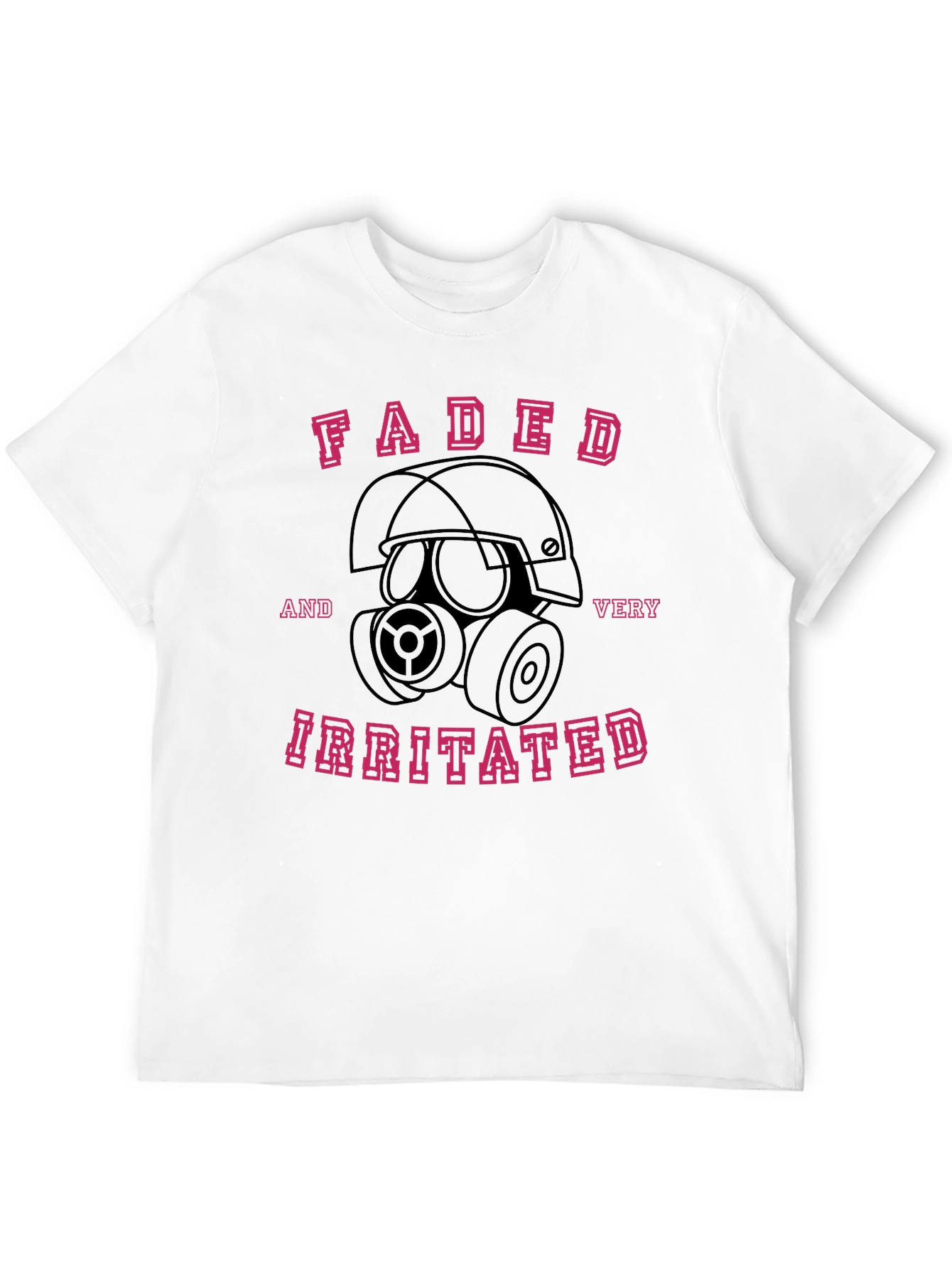 Faded and Irritated Graphic T-Shirt
