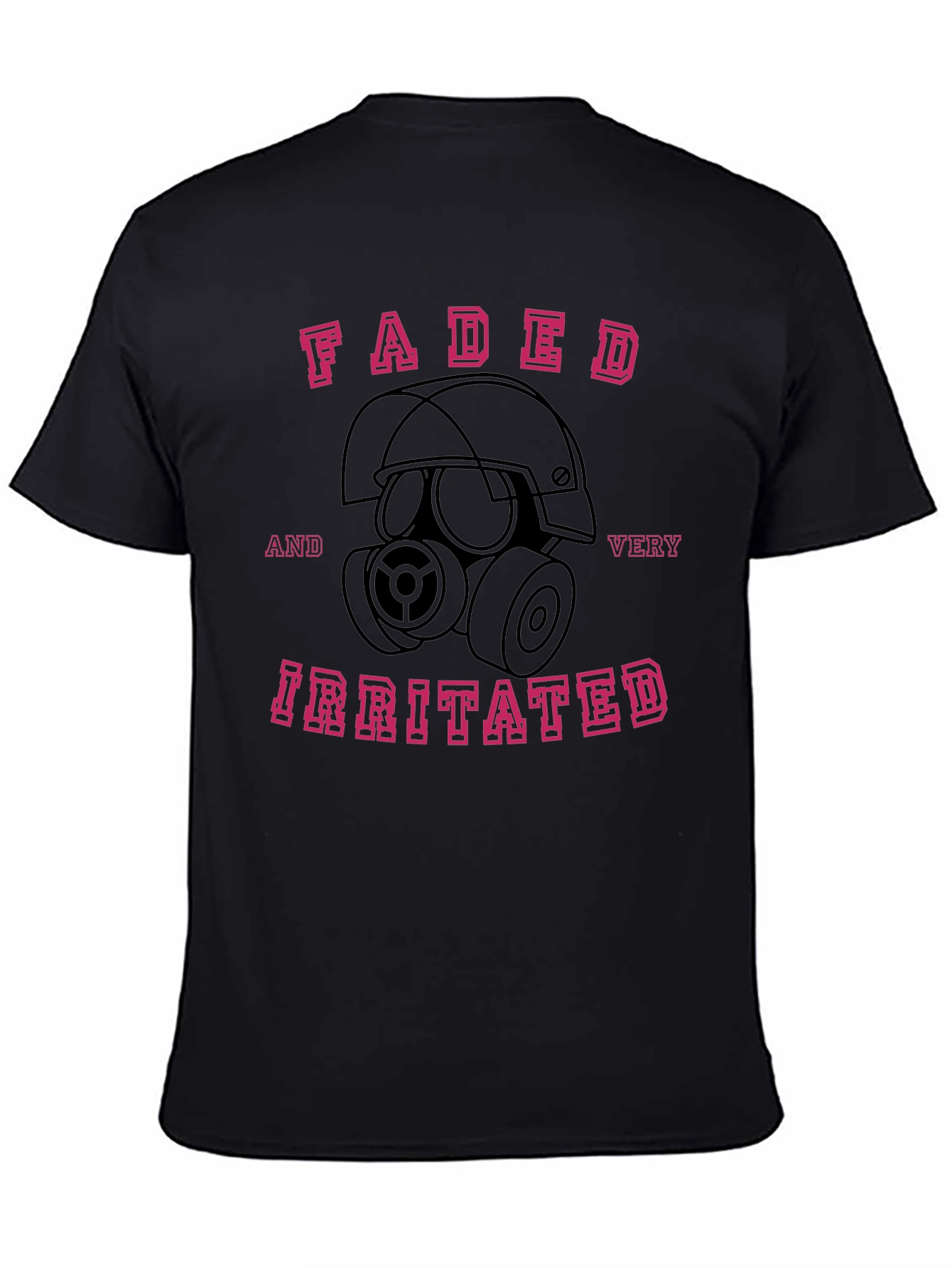 Faded and Irritated Graphic T-Shirt