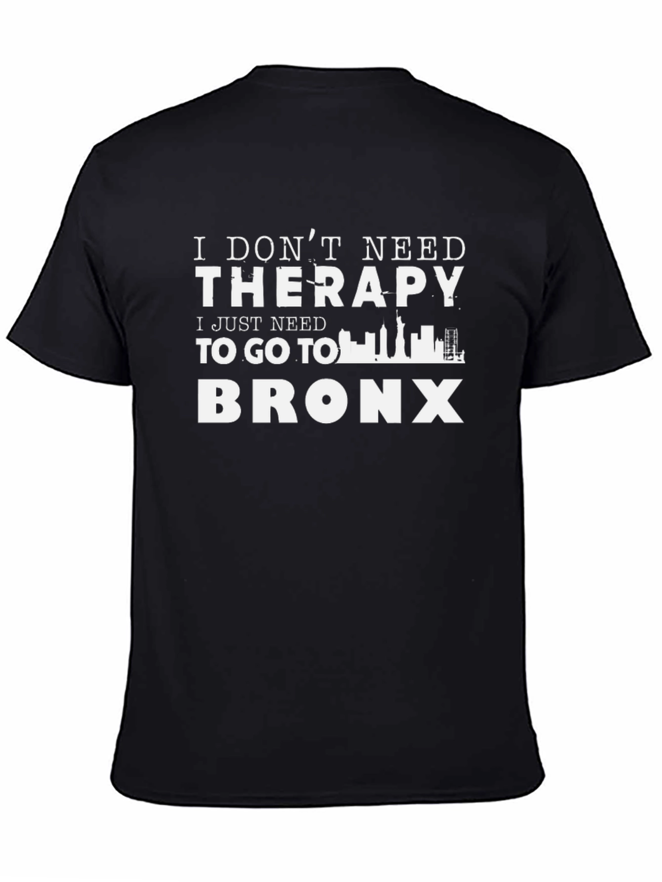 Bronx Therapy T-Shirt - Funny City Lover Tee