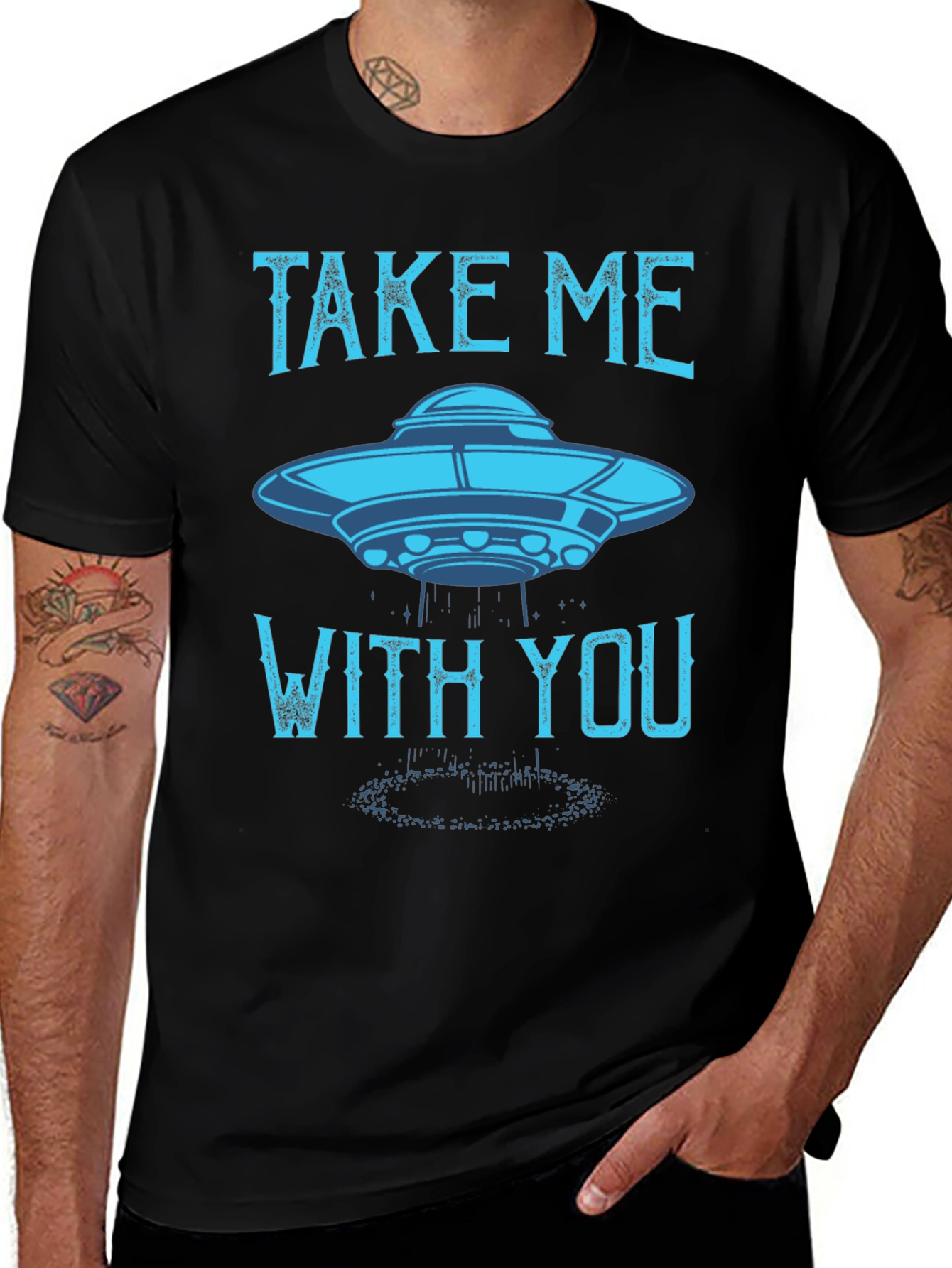 Take Me With You UFO Graphic T-Shirt