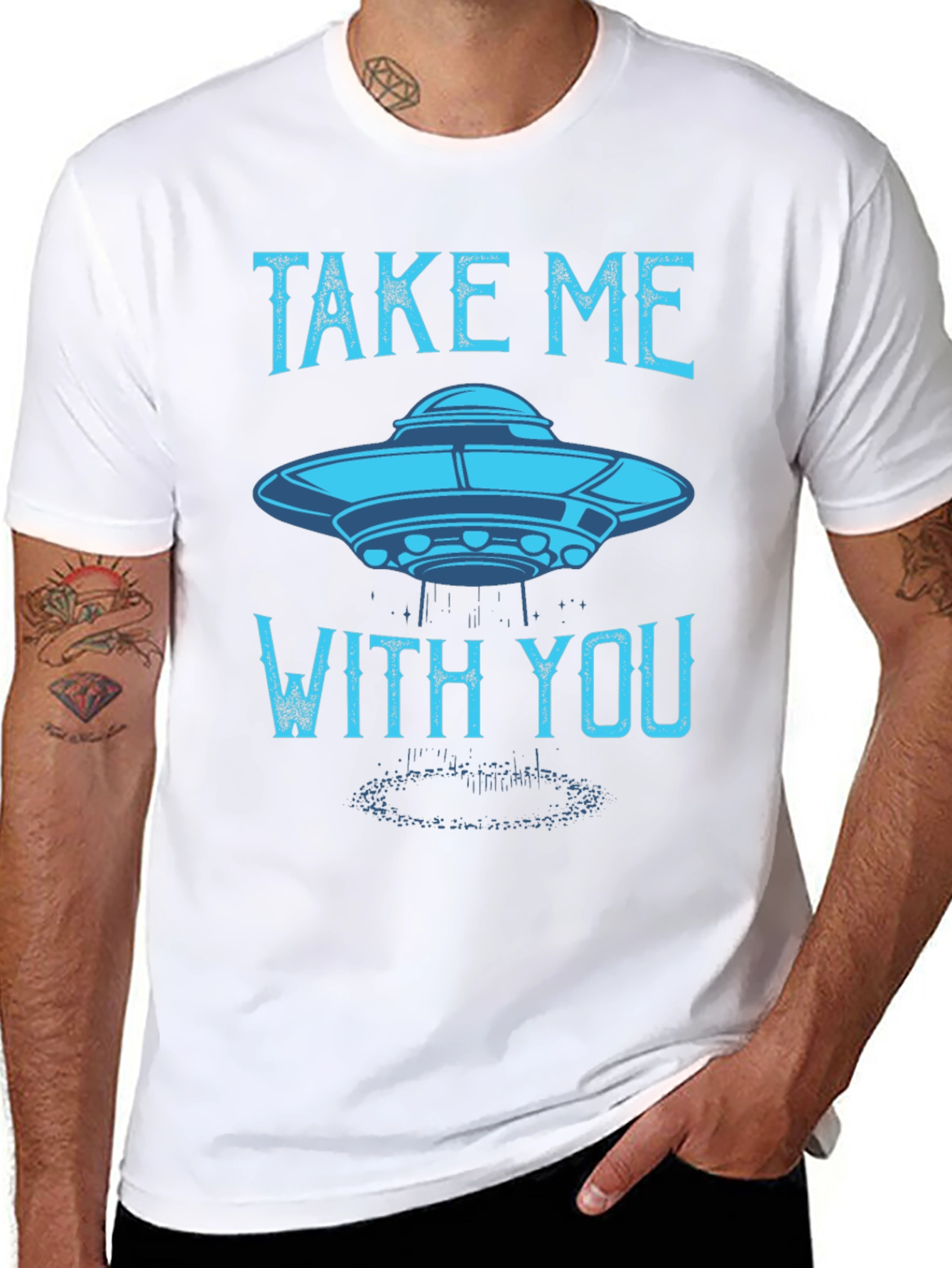 Take Me With You UFO Graphic T-Shirt