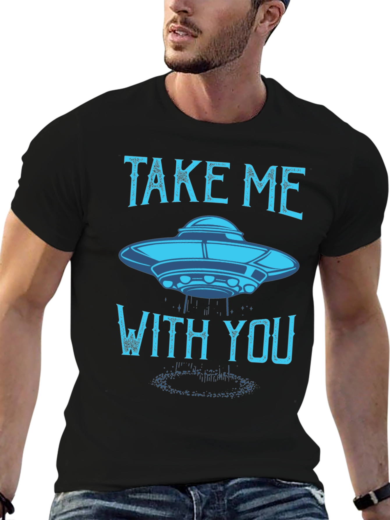 Take Me With You UFO Graphic T-Shirt