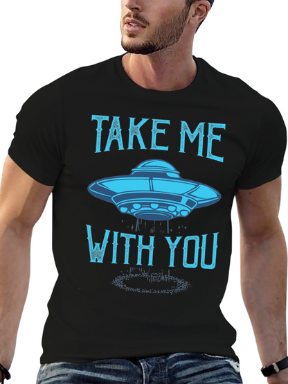 Take Me With You UFO Graphic T-Shirt