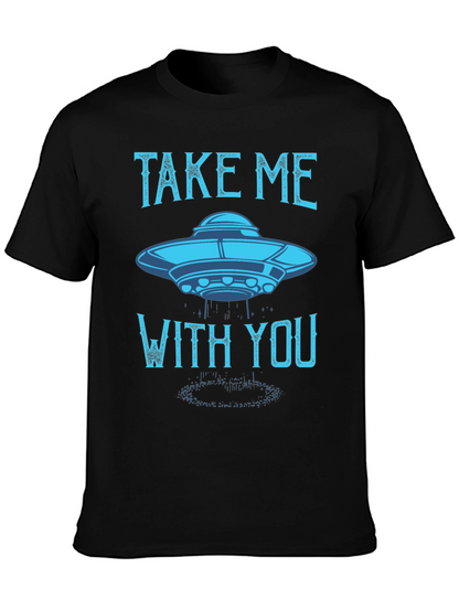 Take Me With You UFO Graphic T-Shirt