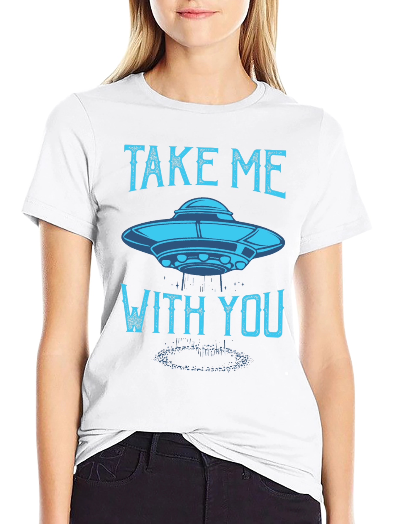 Take Me With You UFO Graphic T-Shirt