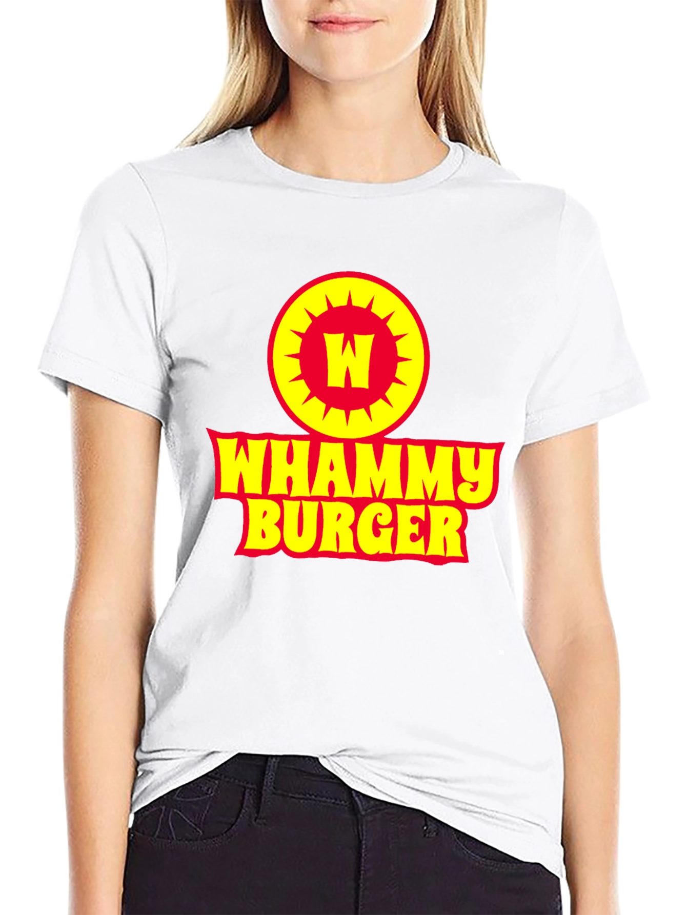 Whammy Burger Graphic Tee - Classic Retro Style