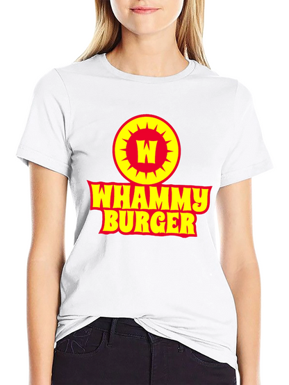Whammy Burger Graphic Tee - Classic Retro Style
