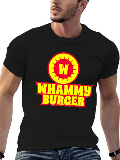 Whammy Burger Graphic Tee - Classic Retro Style