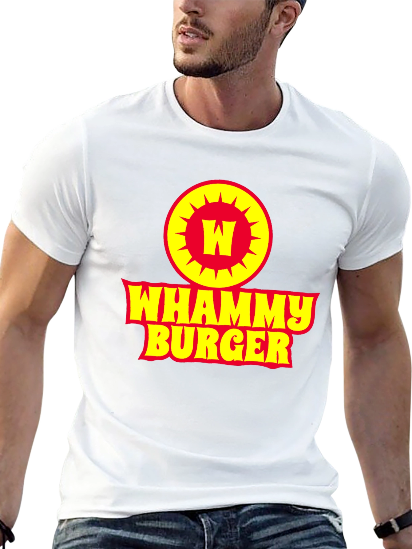 Whammy Burger Graphic Tee - Classic Retro Style