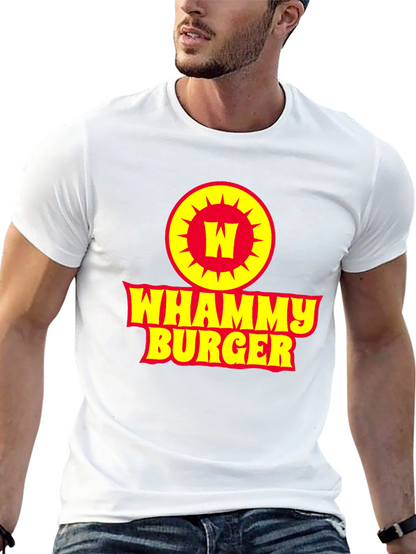 Whammy Burger Graphic Tee - Classic Retro Style