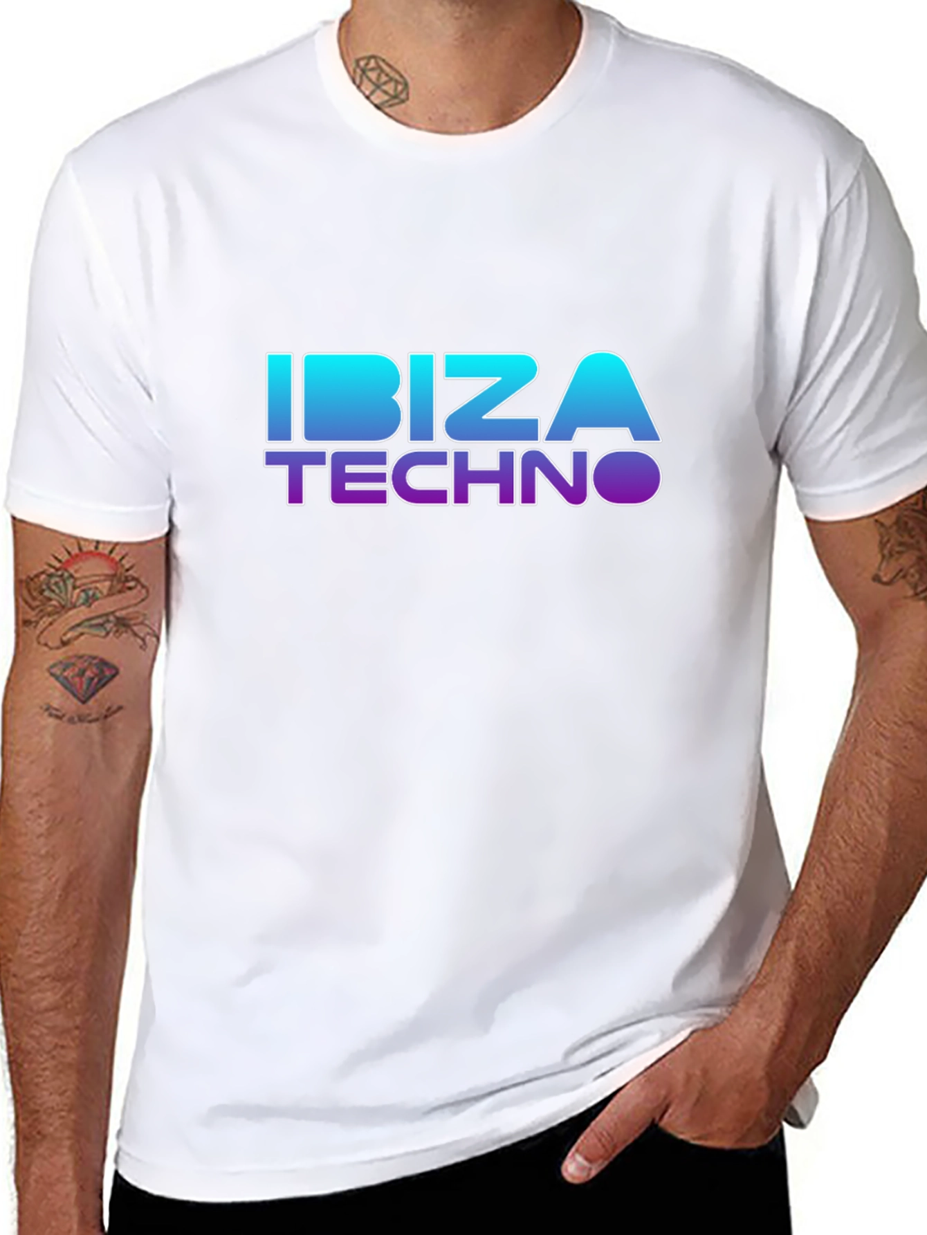 Ibiza Techno Graphic T-Shirt