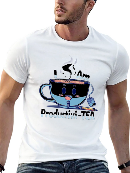 Productivi-TEA Graphic T-Shirt - Black