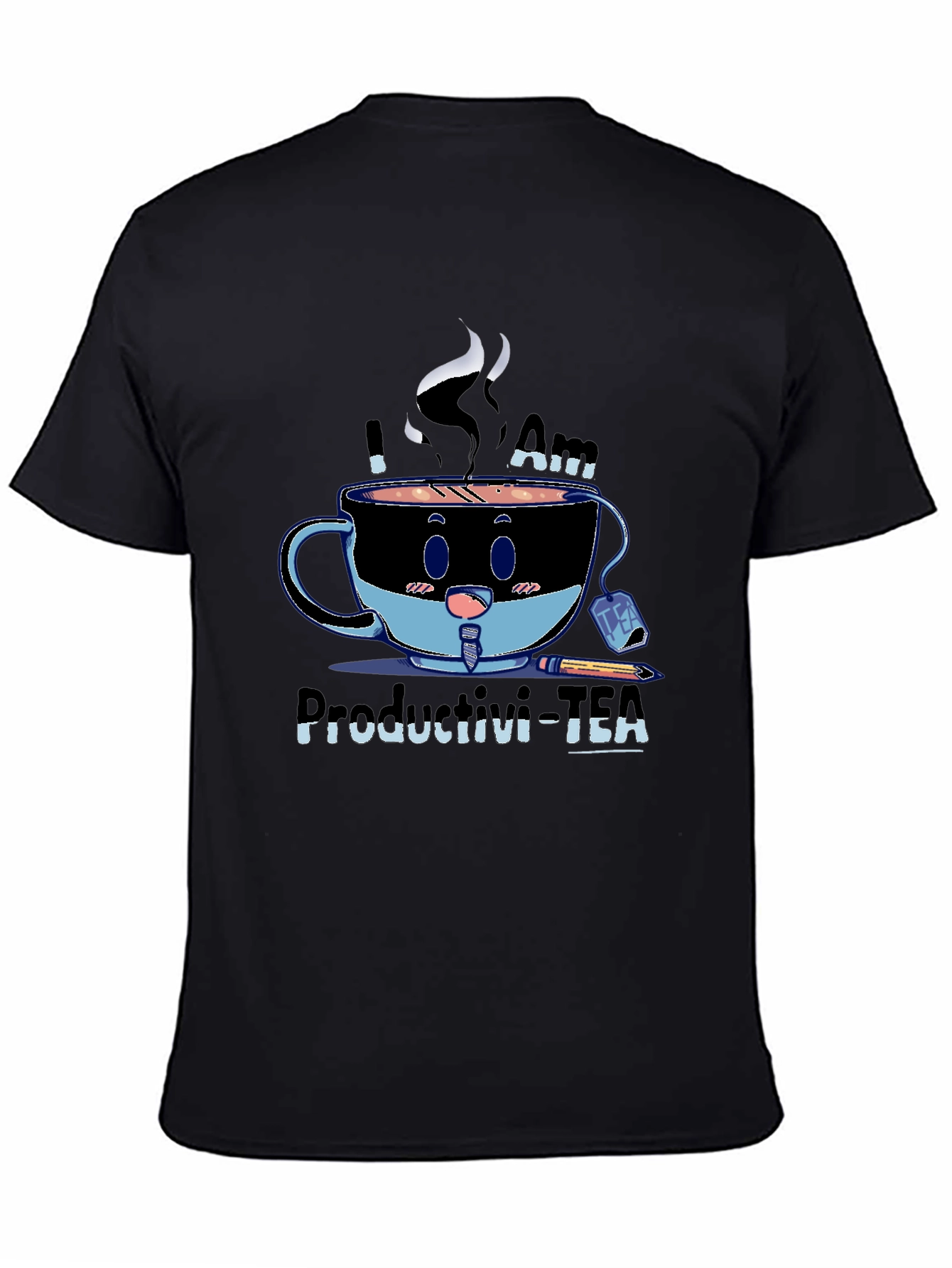 Productivi-TEA Graphic T-Shirt - Black