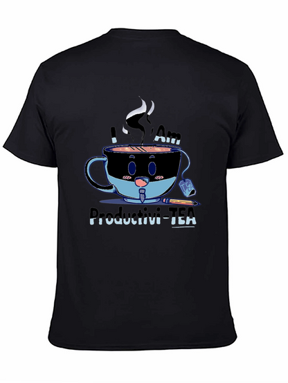 Productivi-TEA Graphic T-Shirt - Black