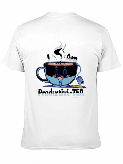 Productivi-TEA Graphic T-Shirt - Black