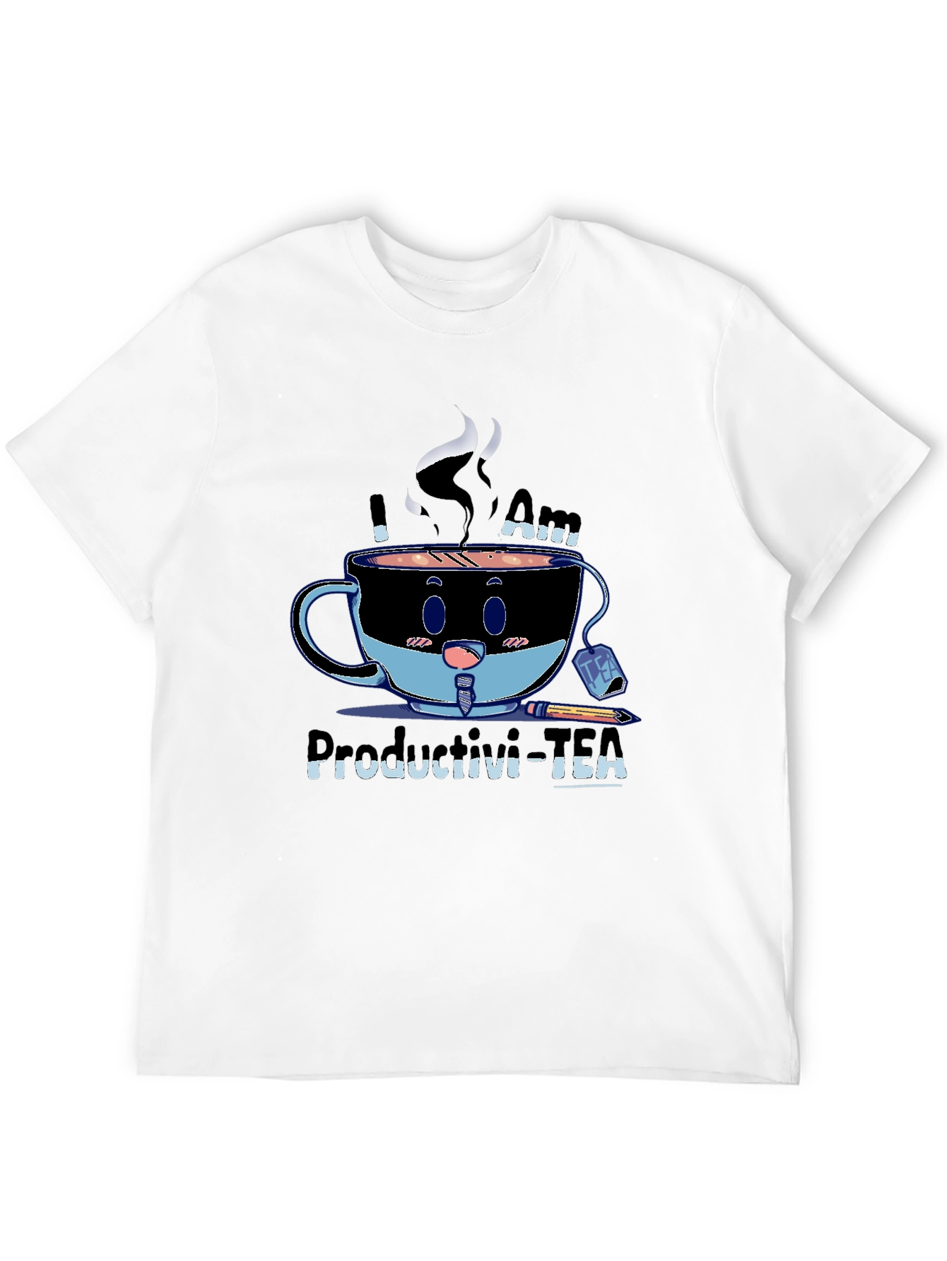 Productivi-TEA Graphic T-Shirt - Black