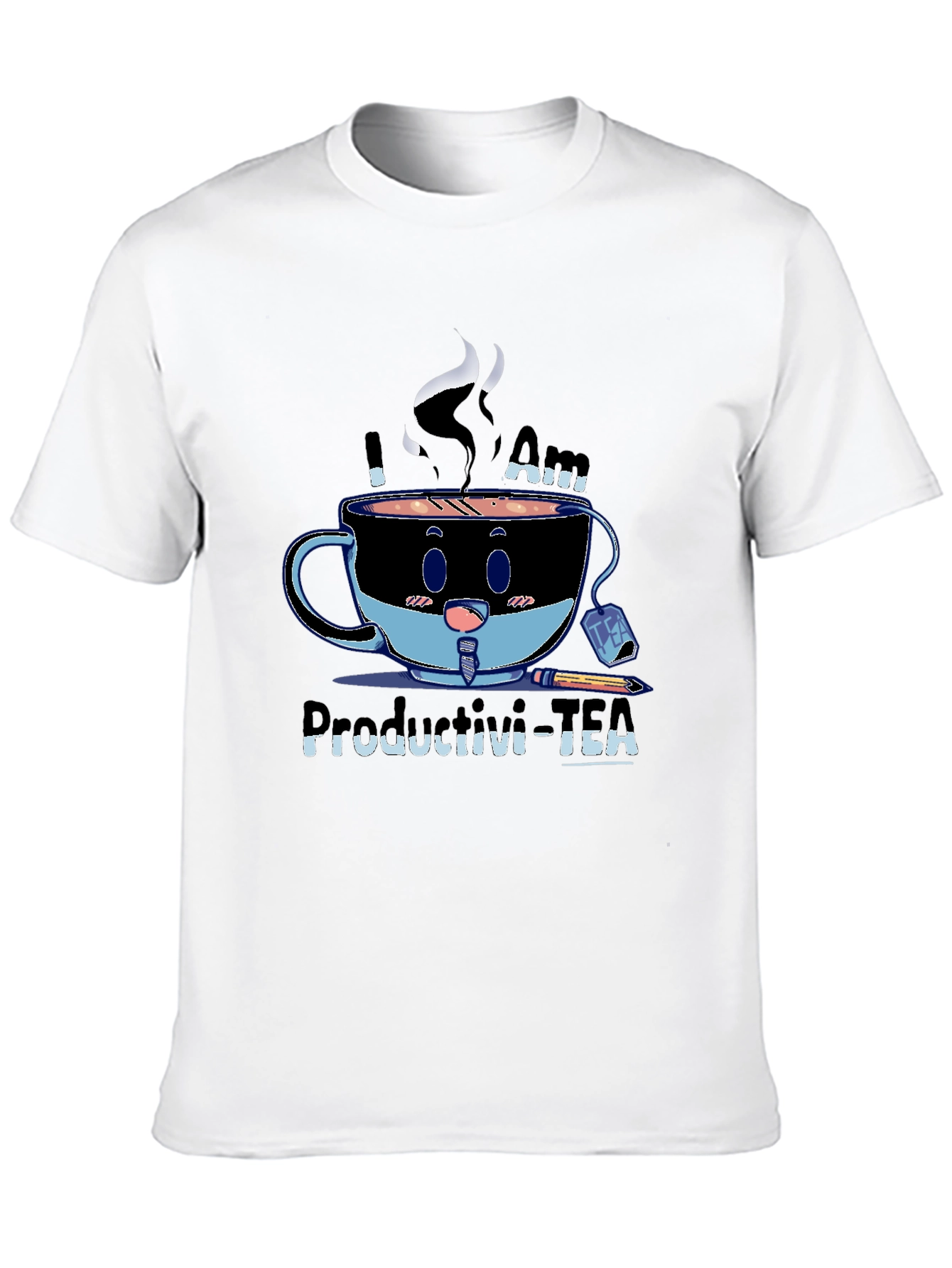 Productivi-TEA Graphic T-Shirt - Black