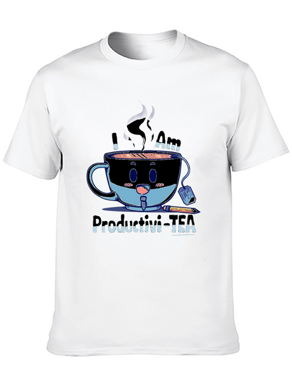 Productivi-TEA Graphic T-Shirt - Black