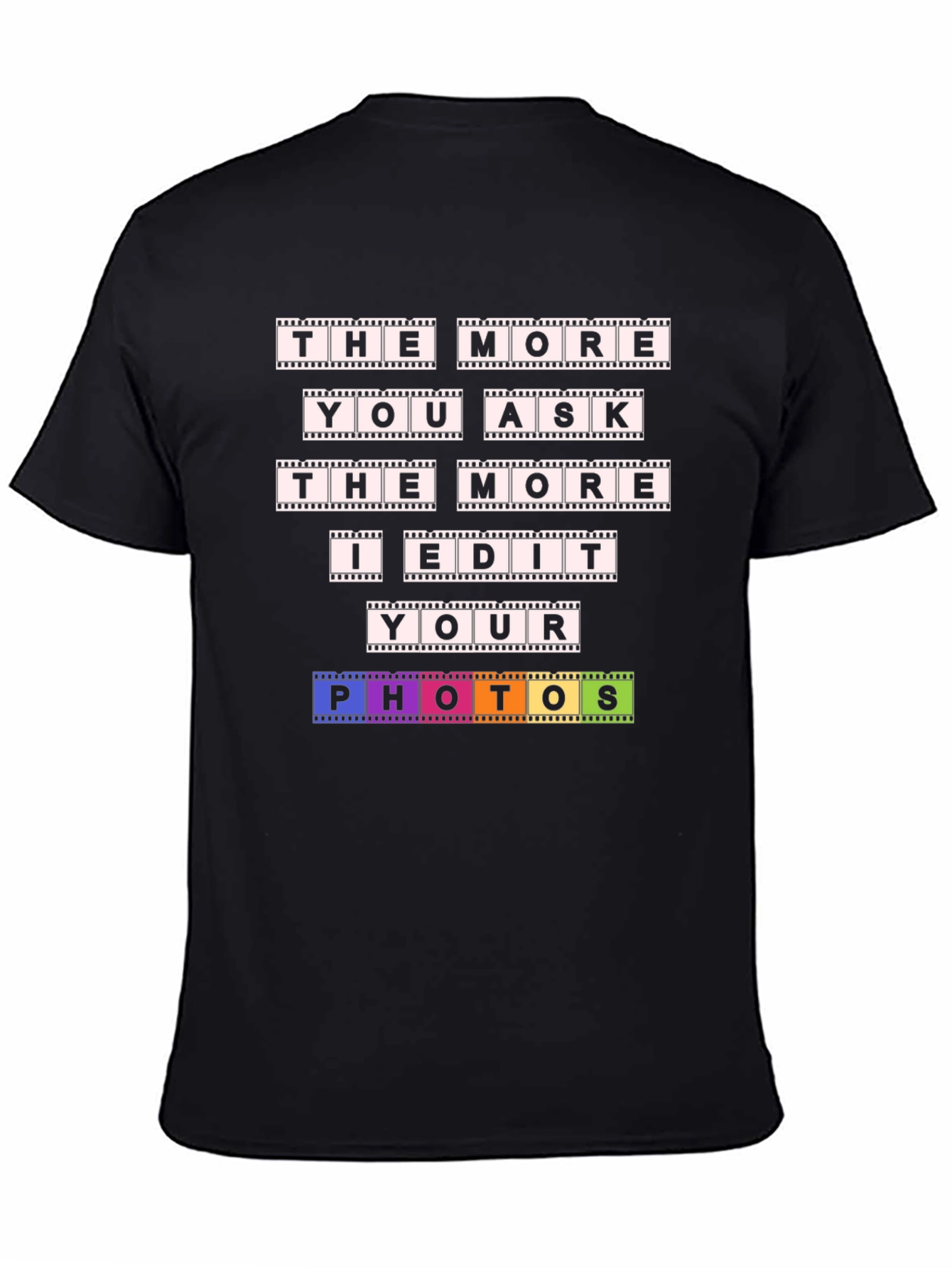 The More You Ask I Edit T-Shirt
