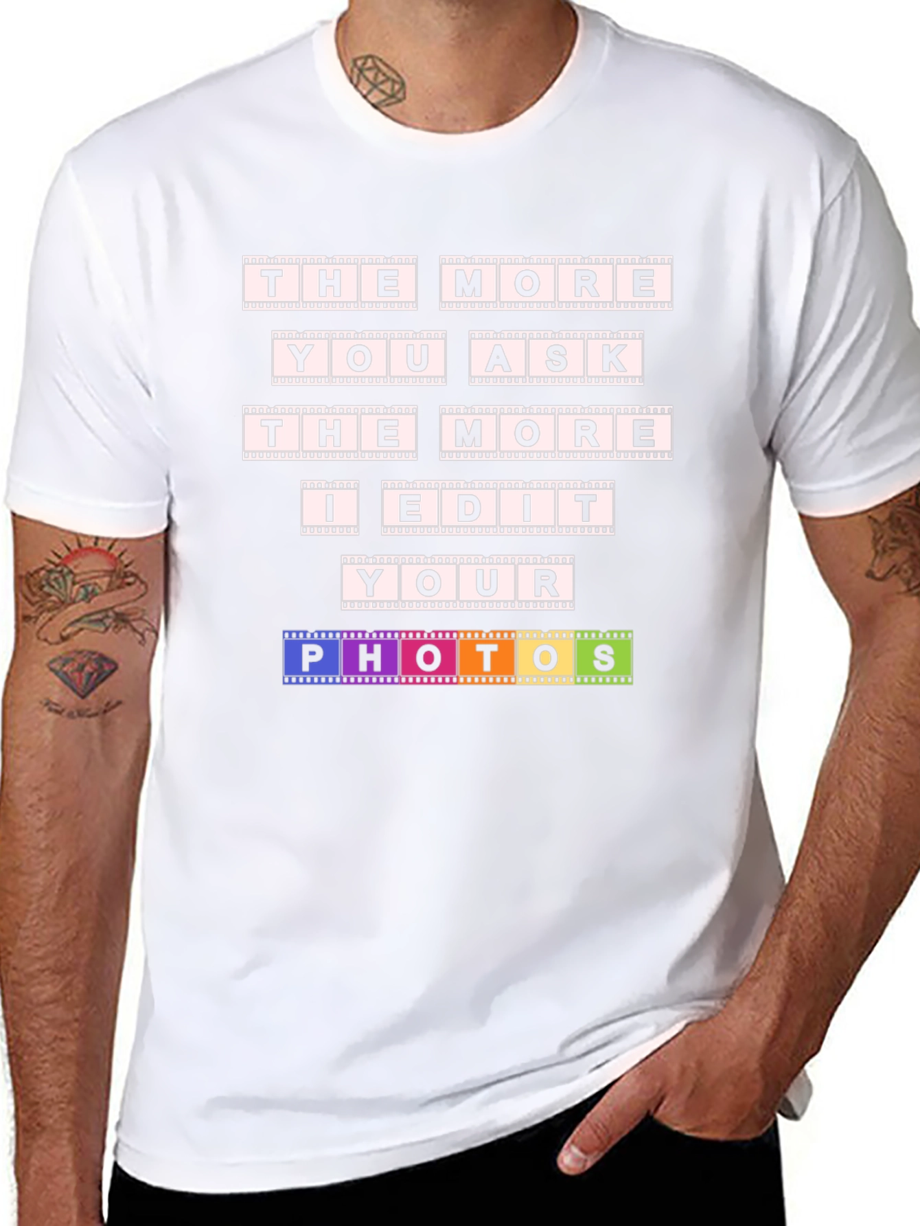The More You Ask I Edit T-Shirt