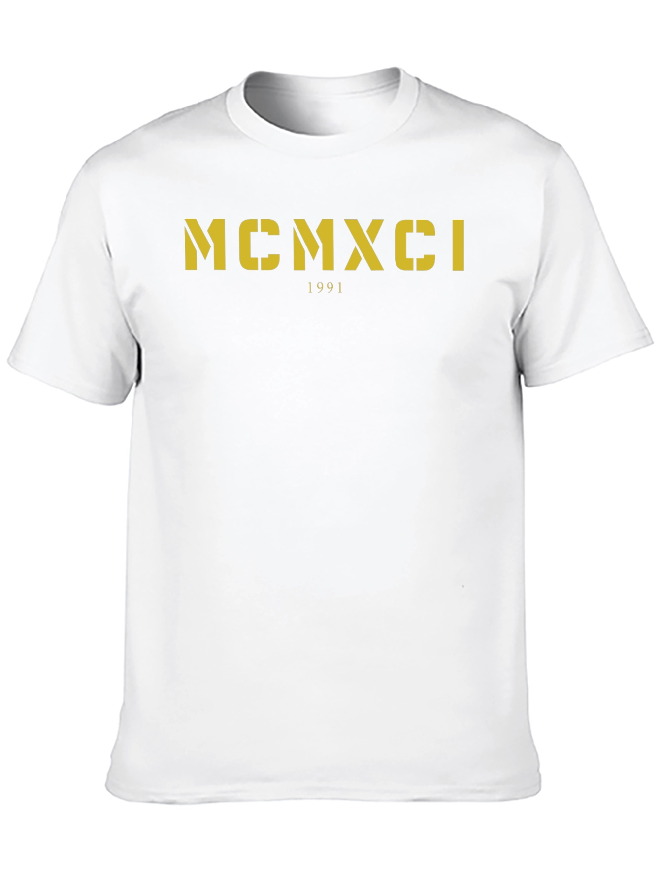 MCMXCI 1991 Graphic T-Shirt