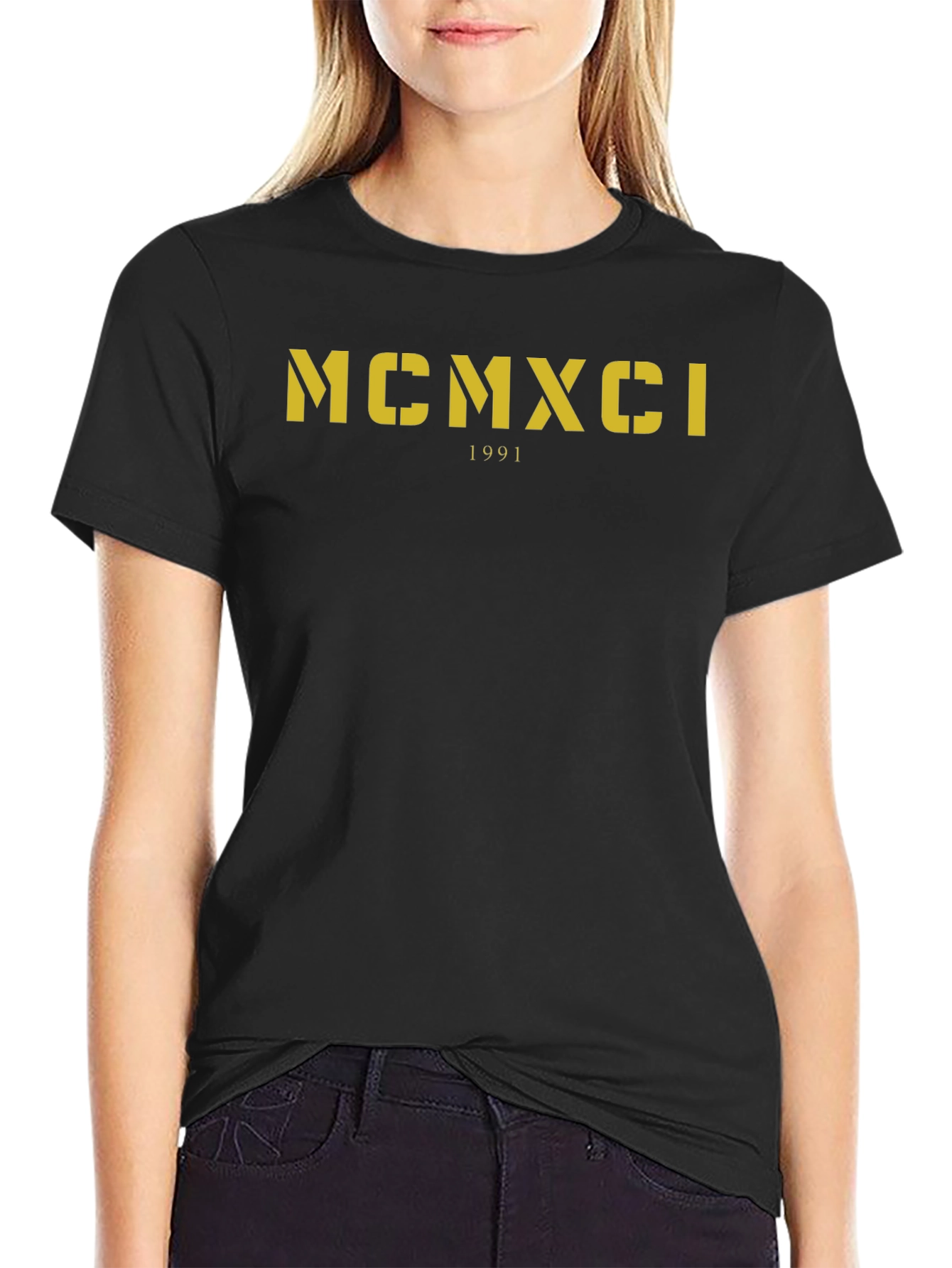 MCMXCI 1991 Graphic T-Shirt