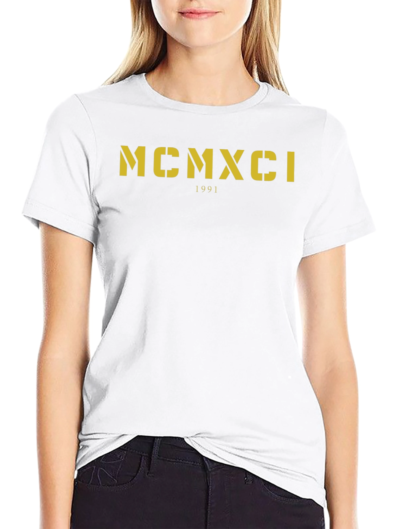 MCMXCI 1991 Graphic T-Shirt