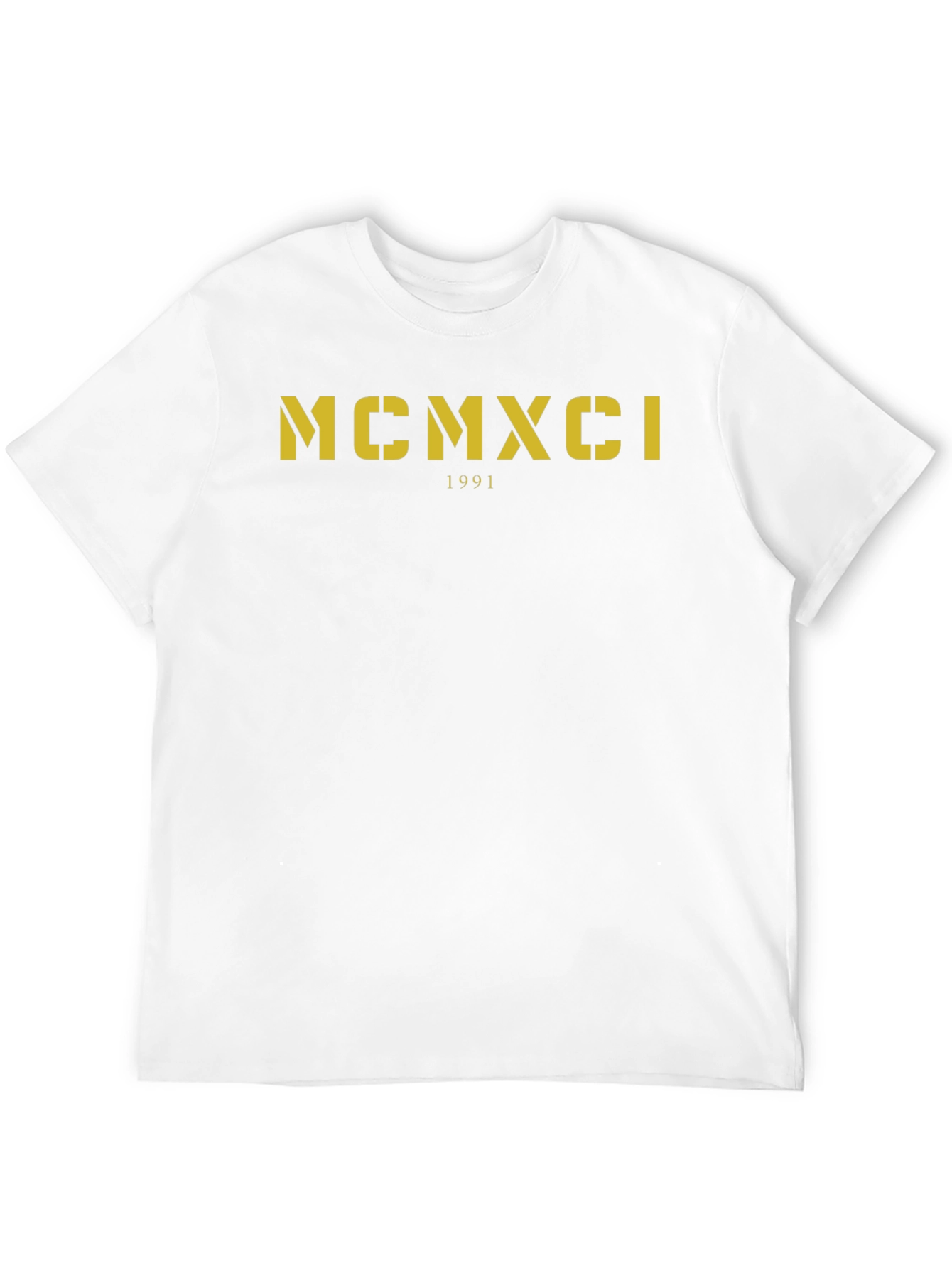 MCMXCI 1991 Graphic T-Shirt