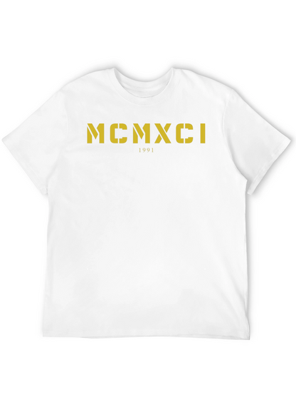 MCMXCI 1991 Graphic T-Shirt