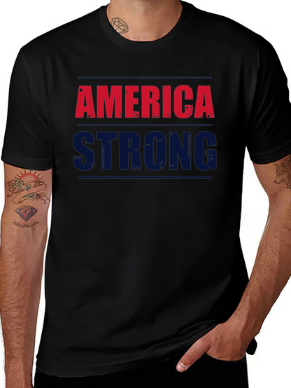 America Strong Graphic T-Shirt