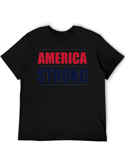 America Strong Graphic T-Shirt