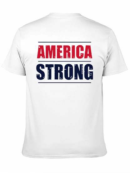 America Strong Graphic T-Shirt