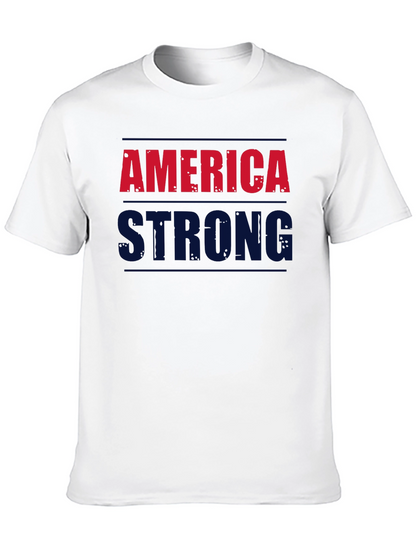 America Strong Graphic T-Shirt