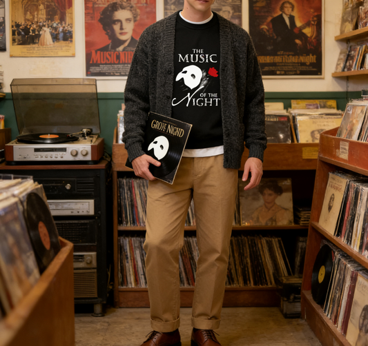 The Music of the Night Phantom Pullover