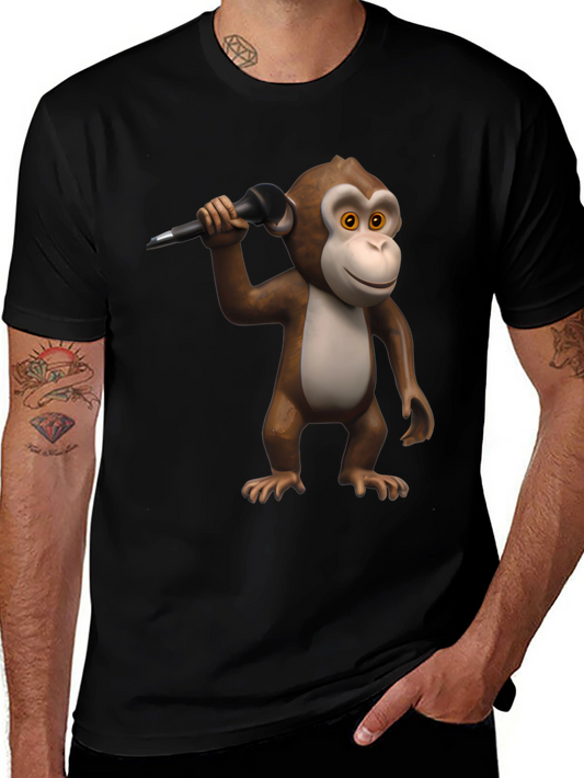 Monkeying Around: Fun Graphic Tee