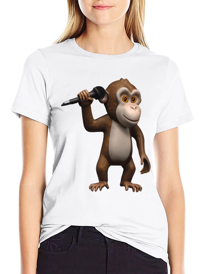 Monkeying Around: Fun Graphic Tee