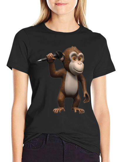 Monkeying Around: Fun Graphic Tee