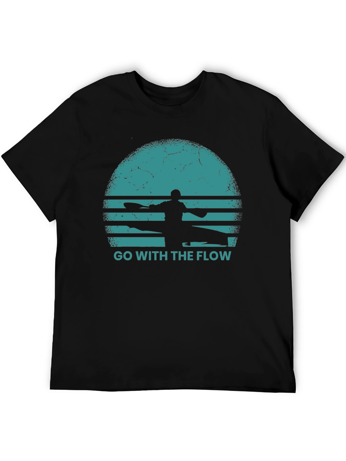 Go With The Flow Kayak T-Shirt