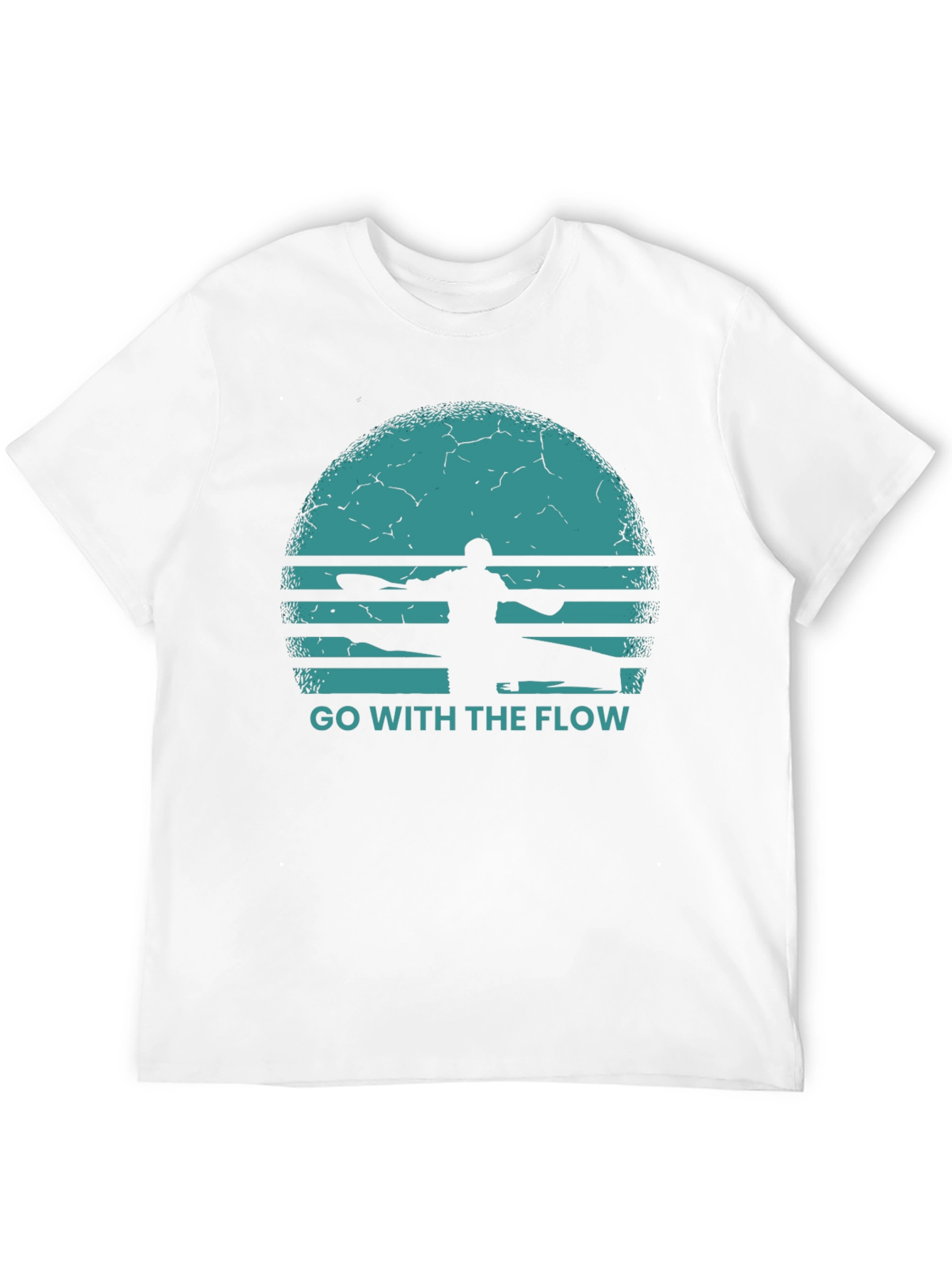 Go With The Flow Kayak T-Shirt
