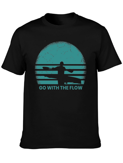 Go With The Flow Kayak T-Shirt