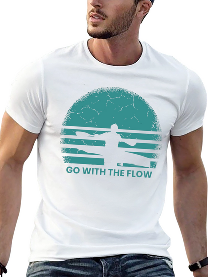 Go With The Flow Kayak T-Shirt