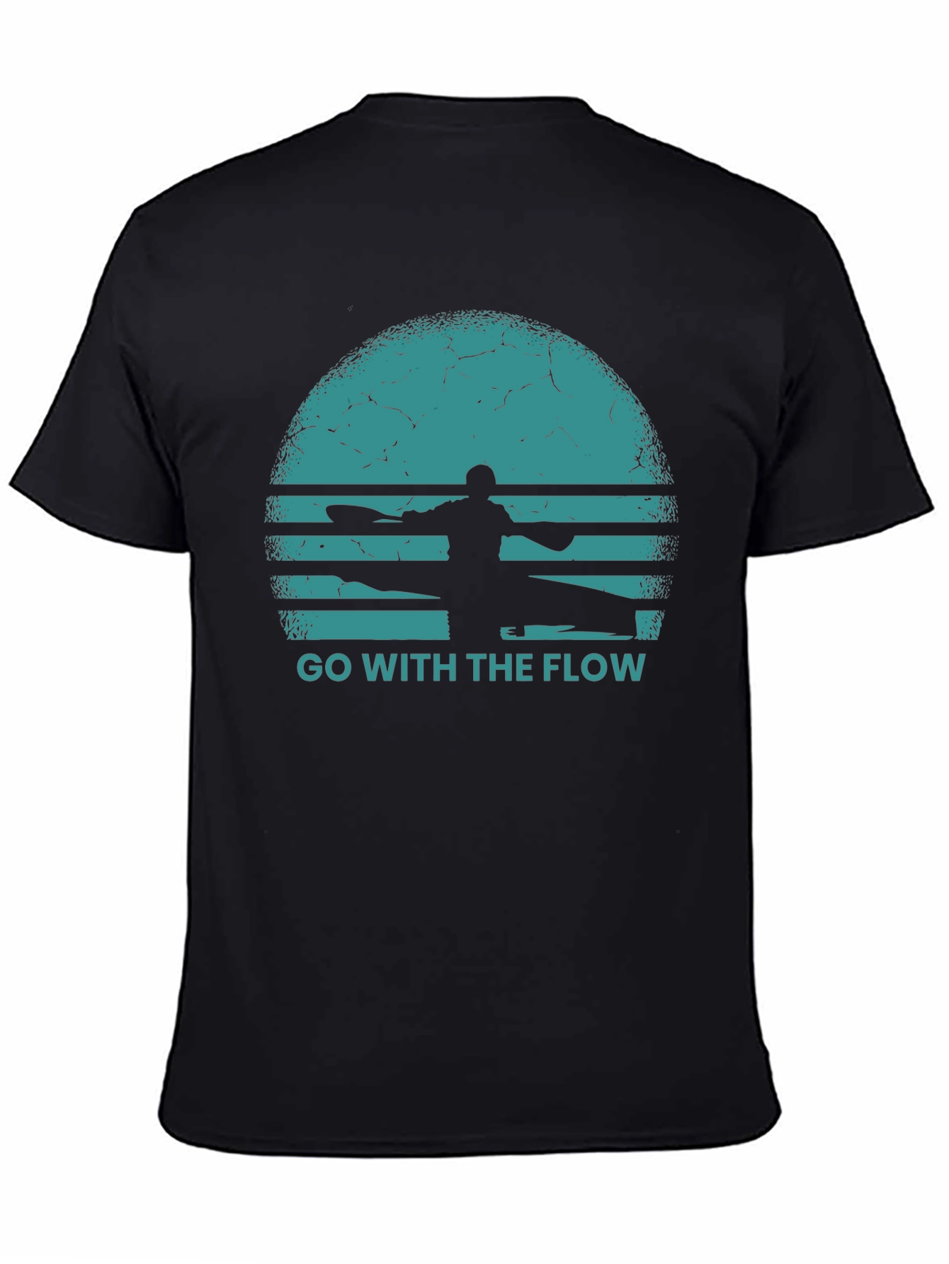 Go With The Flow Kayak T-Shirt