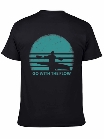 Go With The Flow Kayak T-Shirt