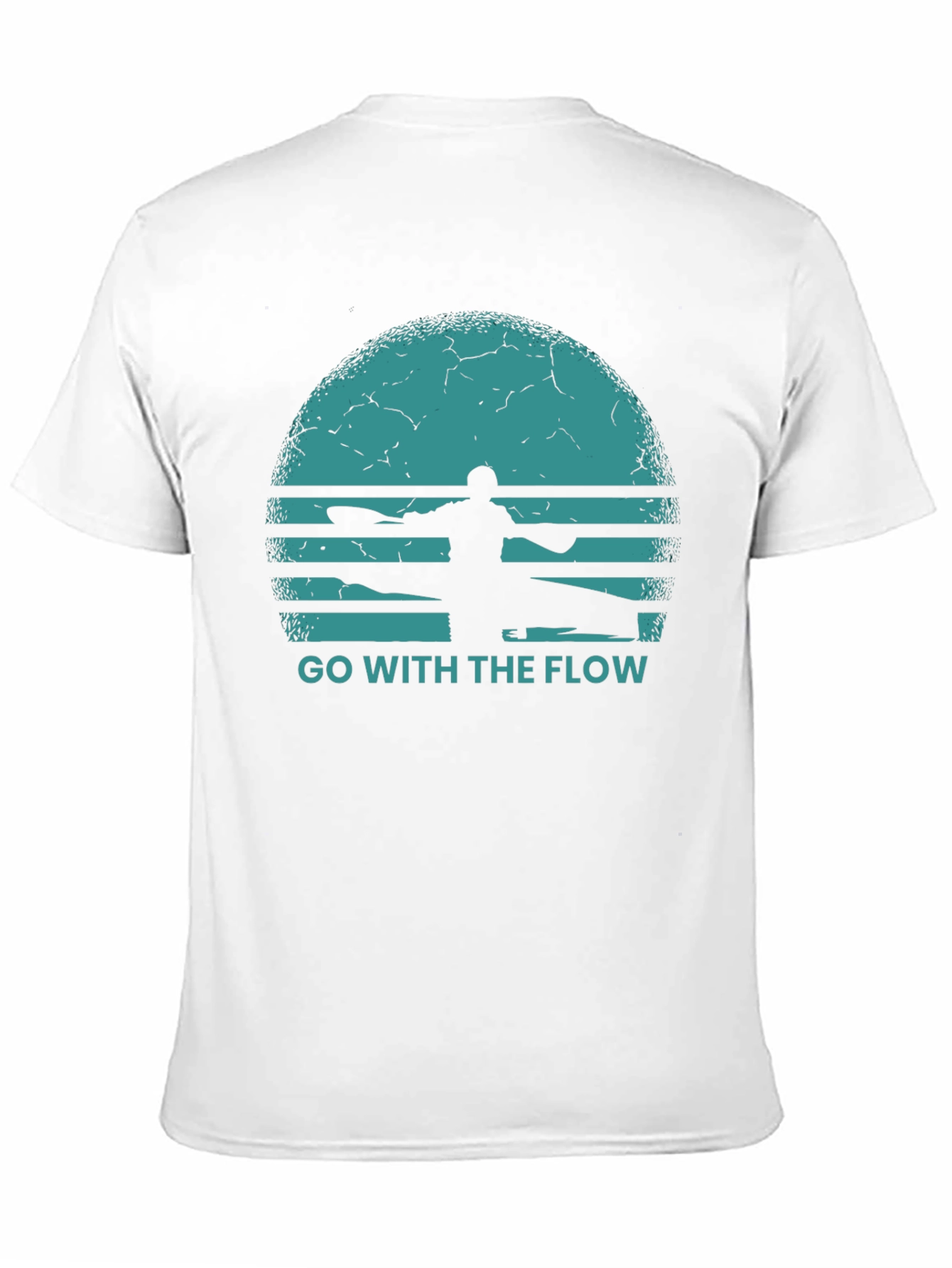 Go With The Flow Kayak T-Shirt